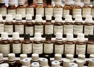 Homeopathic Remedies Lined up