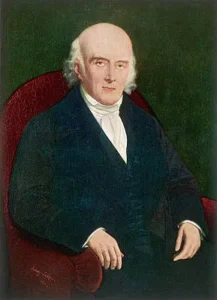 Painting of Samuel Hahnemann